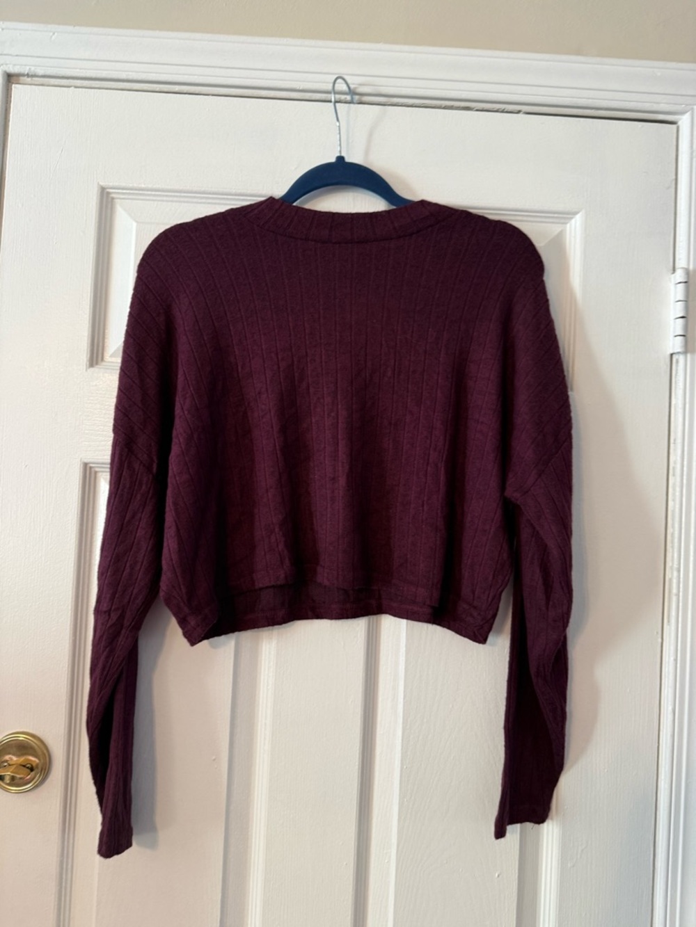 Cotton On Purple Cropped Sweater